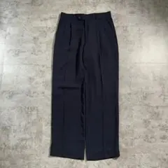 80s 90s YVES SAINT LAURENT navy slacksのサムネイル