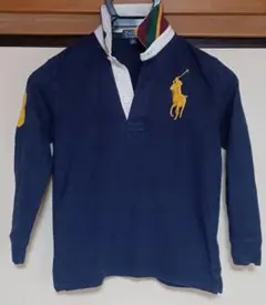 Polo Ralph Lauren ネイビー 長袖ポロシャツ