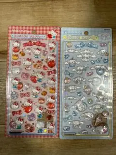 ハローキティとシナモンのステッカーセット
