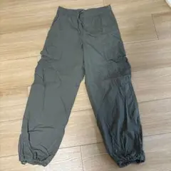 ［美品］UNIQLO カーゴパンツ Sサイズ オリーブグリーン