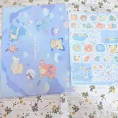 ポケモン　シール&クリアファイル　 Little Daydream