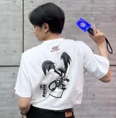 中島健人 着用 遊戯王 真紅眼の黒竜 Tシャツ ホワイト 中島健人 着用 遊戯王 真紅眼の黒竜 Tシャツ ホワイト - メルカリ