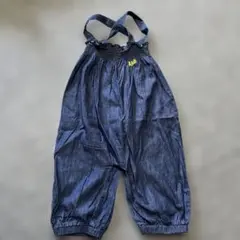 ANAP ダークブルー デニムオーバーオール