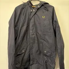 ダークグレー フード付きナイロンジャケット