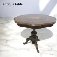✨引取可✨ アンティーク イタリア家具 象嵌 コーヒーテーブル 猫脚