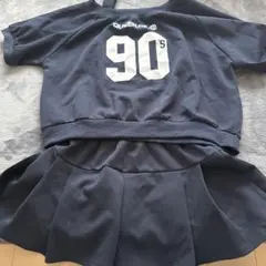 90's クイーンセットアップ ネイビー