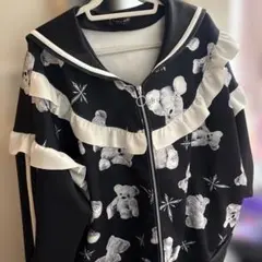 トラバストーキョー クマ フリル ジャージ