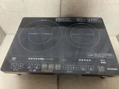 【中古】アイリスオーヤマ IHクッキングヒーター IHC-W2S-B 足つき 中古】アイリスオーヤマ 2口IHクッキングヒーター IHC-W2-B