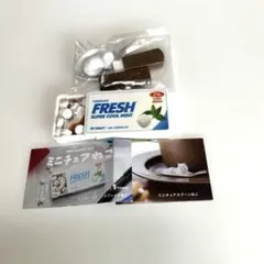 ミニチュアねこ　ミニチュアミントタブレットねこ　ミニチュアスプーンねこ