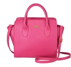 アーカー　レザー調ミニバッグ