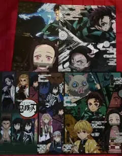 鬼滅の刃×ローソン クリアファイル５枚セット