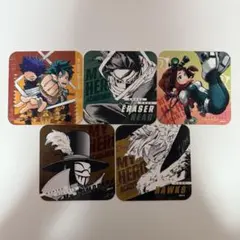 僕のヒーローアカデミア コースター 5枚セット