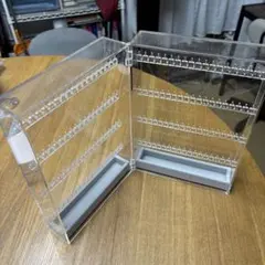 無印良品　アクリル　アクセサリースタンド　ベロア付き新品なら3500円以上