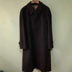 BEAMS F 英国製 バルカラーコート 38 カシミヤウール ブラウン