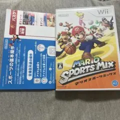 マリオスポーツミックス　Wii 円盤美品　V