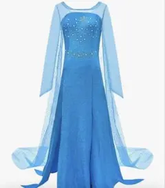 アナと雪の女王　エルサコスチューム　コスプレ衣装　大人用