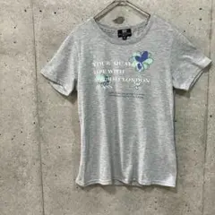 MICHIKO LONDON JEANS 半袖Tシャツ グレー 花柄 Mサイズのサムネイル