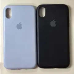 iPhone XR シリコンケース 2個セット