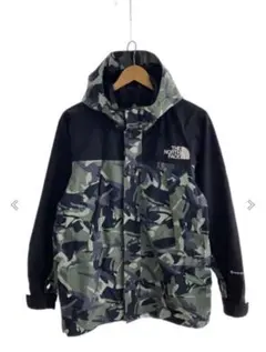 THE NORTH FACEノベルティマウンテンライトジャケットS グリーンカモ
