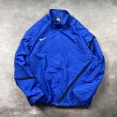 NIKE古着10s ナイロンジャケット　ドローコード短丈【AF19】