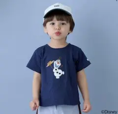 【新品未開封】オラフアップリケTシャツ