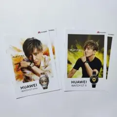 木村拓哉表紙　HUAWEI　ファーウェイ　パンフレット　各2冊　計4冊のサムネイル