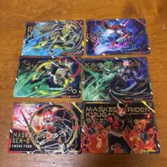 スクラッチカードダス　仮面ライダー　6キックバージョン