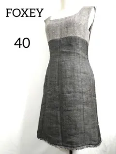 美品❢FOXEY　ワンピース　フォクシー　40　希少サイズ 楽天市場】フォクシー 40 ワンピースの通販