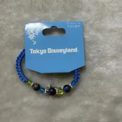 ディズニー夏祭り2015 限定 応援ブレスレット 天然石 ラピスラズリ　未使用品
