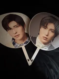 SnowMan 目黒蓮 うちわ 2つセット