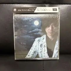 The ELEPHANT KASHIMASHI ズレてる方がいい