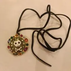ANNA SUI　アナスイ　ブローチ　スカル　ペンダントのサムネイル