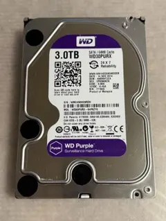 希少品/使用時間極小】DIGA換装用 大容量HDD 3TB WD30PURX - メルカリ