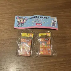 エンジェルブルー　タイルシールミニチュアチャーム