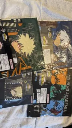 僕のヒーローアカデミア 一番くじe賞タオル 4枚セット