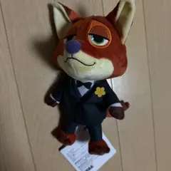 ディズニー ズートピア ニック ぬいぐるみ プライズのサムネイル