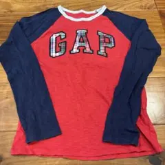 GAP チェック柄　ロンT140