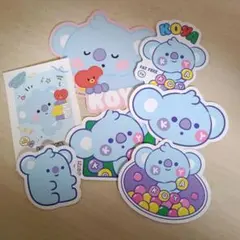 BT21 KOYA ステッカー 7枚セット