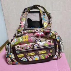 LeSportsac 花柄トートバッグ ミニ