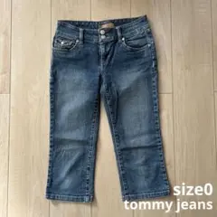 tommy jeans クロップドデニムパンツ サイズ0のサムネイル