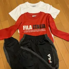 130㎝　FILA 長袖半袖Tシャツとシャカパンツ