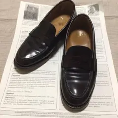 リーガル　プレミアムライン　本革　ローファー　ブラウン　22cm