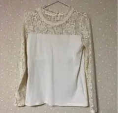 ロペピクニック レース切り替えカットソー