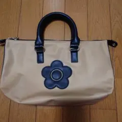 マリークワントディジー花モチーフ トートバッグ