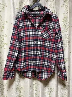 SPRAY PREMIUM チェック柄長袖シャツ