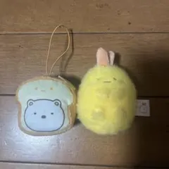 すみっコぐらし ぬいぐるみ ストラップ付き