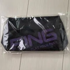 PING ピン ポーチ 小物入れ ブラックのサムネイル