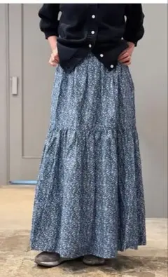 TOUJOURS] Ruffled Maxi Skirtのサムネイル