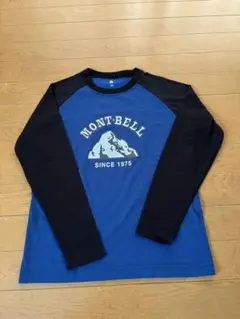 mont-bell ラグランスリーブ Tシャツ サイズ140