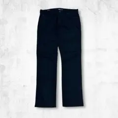 HOLLISTER メンズ ストレートパンツ ブラック W34×L32